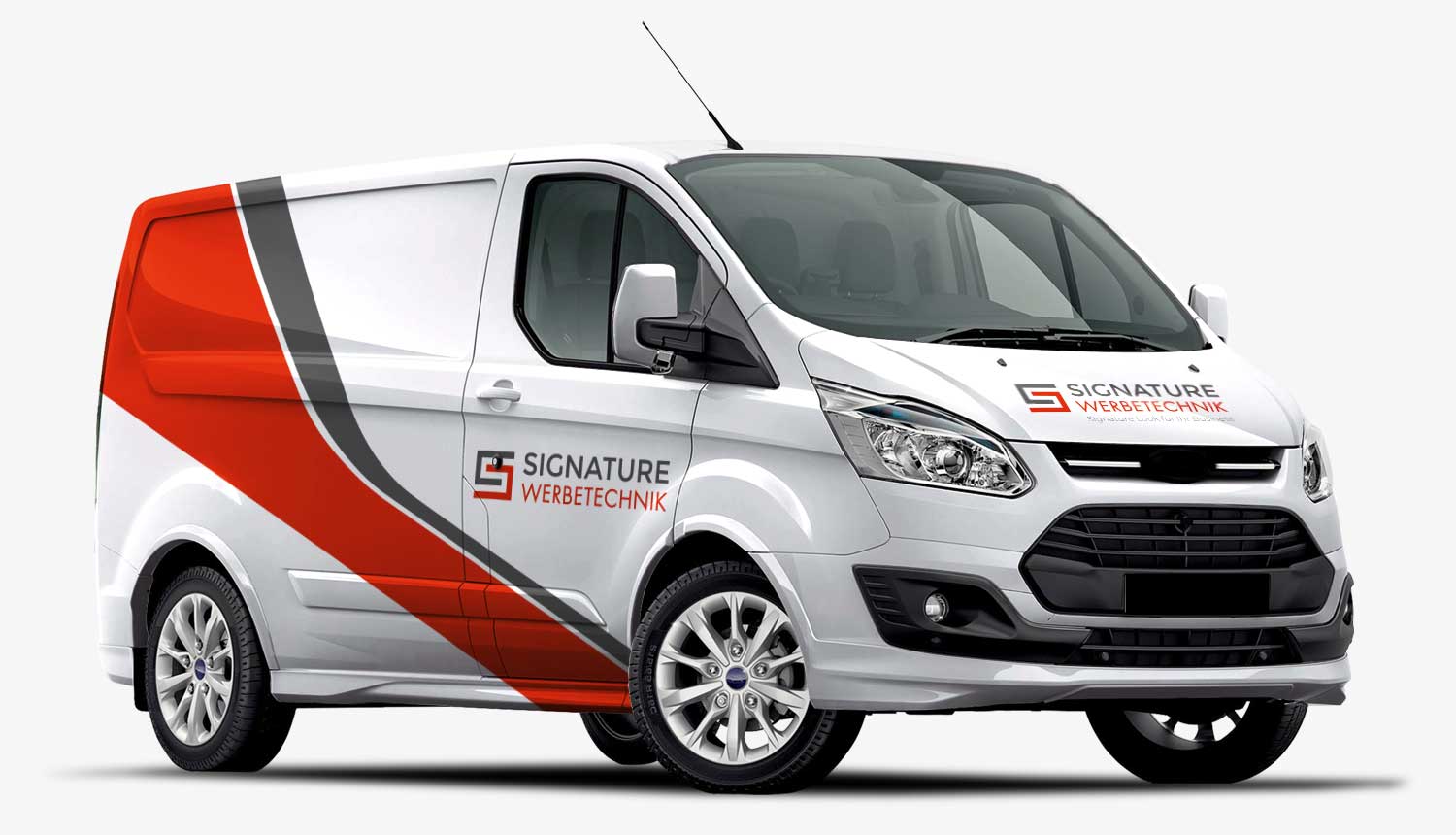 Transporter-Fahrzeugbeschriftung: Kreative Teilflächengestaltung – Unser Tipp!